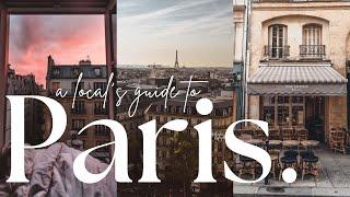 BEST THINGS TO DO IN PARIS // 2 day itinerary, hidden gems, top attractions, vlog