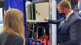 A demo of Emeg's smart fluid mixing solution e-mix™