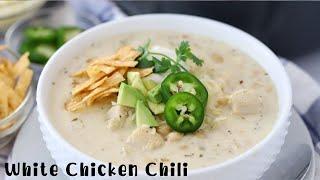 The BEST White Chicken Chili Recipe