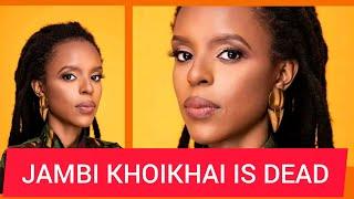 JAMBI KHOIKHAI is dead || Famous REGGAE DJ JAMBI KHOIKHAI has rested