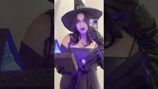 A witchy slay #halloween #witch #cosplay #costume #halloweencostume #makeup