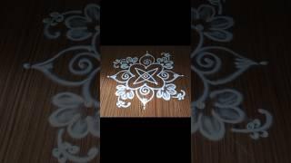 3×3 simple design  #rangoli