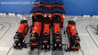 LEGO TRAINS. All Hogwarts Express Trains.