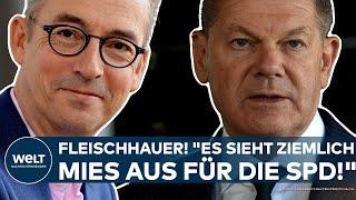 DEUTSCHLAND: "Wie man es dreht und wendet – es sieht ziemlich mies aus für die SPD!" - Fleischhauer