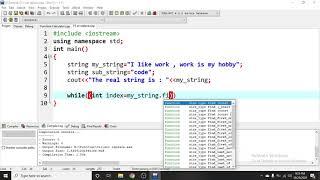 String replace in c++ || learn c++ tutorial || Code with kashif