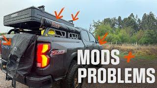 2023 Chevy Colorado PROBLEMS and little MODS