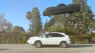 Videos reveal vertical takeoff of electric flying car in California