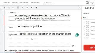 IGCSE Business Studies 0450 Theory Paper 1 May/June 2023 Solution