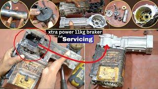 Xtra power #FULL #SERVICING gear housing change || braker machine service | 11e repair | xtra power