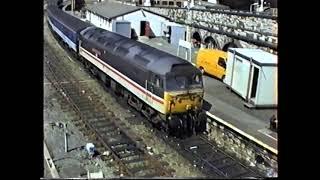 British Rail 1995-Holyhead with Class 37 & 47 Loco Hauled Workings