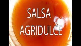 Salsa Agridulce Casera Fácil y Rápida