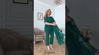Костюм из Белоруссии бренда Ninel, модель 5908 в цвете изумруд. Ссылка в описании к видео #mirtr.
