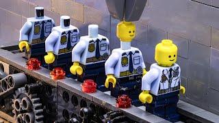 Roboter Polizei Fabrik - Lego Gefängnisausbruch