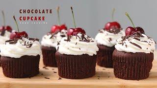 Chocolate Cupcake [EASY Recipe]  | Cong Cooking