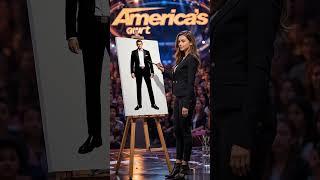 He Stepped Out of the Painting and Hugged Her – America’s Got Talent Magic #agt2025 #aivideo #short