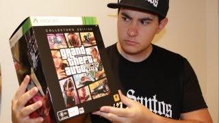 GTA 5 Unboxing - Collector's Edition (GTA V Special Edition Unboxing)