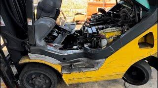 Komatsu forklift FG20ST-16 Does not accelerate. How to fix!!! [READ DESCRIPTION]