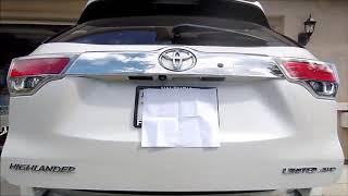 Toyota Highlander power liftgate, back door reset, also for Rav 4, 4 runners, sienna Lexus RX