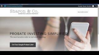 Probate Investing Simplified - Probate Investing Course