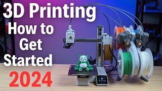 Updated Beginners Guide To 3D Printers In 2024!