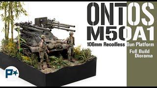 FULL Build of the USMC Vietnam era M50 Ontos. Full Diorama including figures and scenic base.