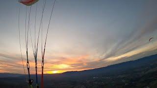 Sunset from my glider