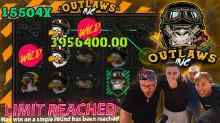 $4,000,000 MAX WIN ON NEW OUTLAWS INC SLOT! (WORLD RECORD)