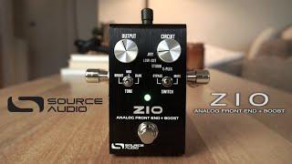 The Source Audio ZIO Analog Front End + Boost DEMO. It LITERALLY makes everything sound BETTER!
