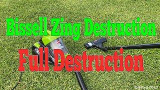 Bissell Zing Canister Vacuum Cleaner Destruction (Full)