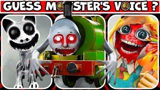 Guess MONSTER VOICE? Cursed Percy, Cursed Thomas, Choo Choo Charles, Siren Head, Zoonomaly