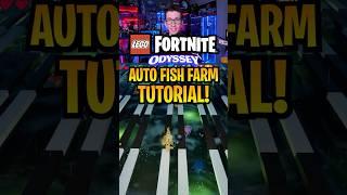 How to Farm TONS of Fish in LEGO Fortnite Odyssey! #legofortnite