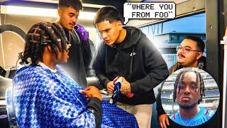 I went to P2istheName Barbershop and got SETUP by GANGBANGERS!?! (Confronted P2)
