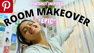 *EPIC* Pinterest Inspired Room Makeover | Aesthetic room| Kshipra Vats