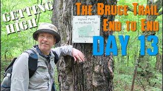 The Bruce Trail In 25 Days - #13 - Nottawasaga Bluff to Blue Mountain