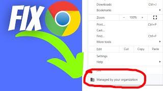 Fix Managed by your organization in Chrome in windows 11/10