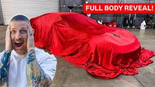 FULL BODY REVEAL! OF 1,278 WHP TURBO FERRARI F12!