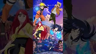 Naruto and Kushina vs Boruto and Hinata #naruto #boruto