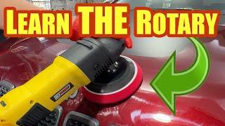 Tricks and tips on how to use the rotary polisher to get great results.