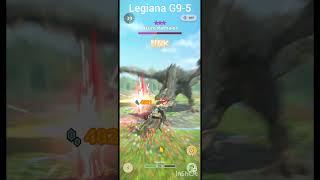 Monster Hunter Now - Lance 8 star Azure Rathalos #mhnow