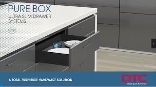 How to Assemble DTC PURE-BOX HL Series Ultra-slim Drawer Systems?