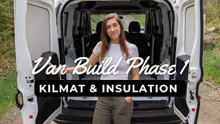 VAN BUILD PHASE 1 - Ram Promaster City | Kilmat and Insulation (Havelock Wool)