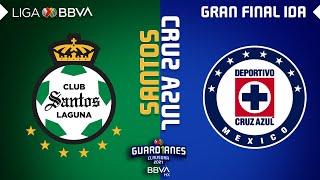 Resumen | Santos vs Cruz Azul | Liga BBVA MX - Guard1anes 2021 - Gran Final IDA