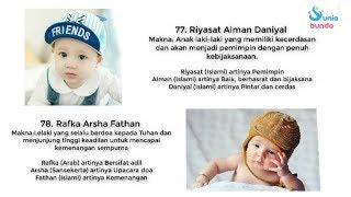 100 Nama Bayi Laki-Laki Keren yang Bermakna Indah dan Jarang Dipakai