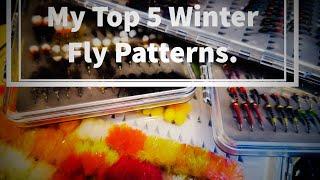 Fly Fishing for Trout. My top 5 Winter Flies. PLUS Fly giveaway draw!