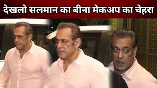 Shocking ! Salman Khan looking old without makeup at mumbai airport