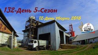 12-День Уборки 2018! Отвозим горох на ХПП. Уборка ячменя не задалась. (132-День 5-Сезон)