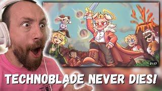 TECHNOBLADE NEVER DIES!!! Technoblade VS 100 Minecraft YouTubers (REACTION!!!)