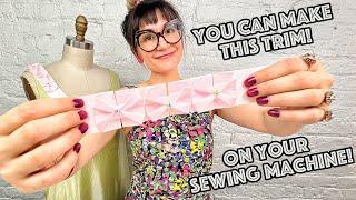 How To Sew Your Own Amazing Fabric Trim!