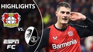  PATRIK SCHICK HAUL  Bayer Leverkusen vs. SC Freiburg | Bundesliga Highlights | ESPN FC