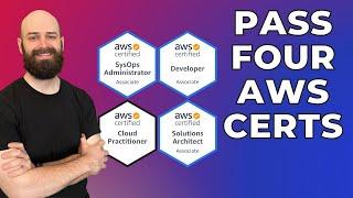 How I Passed 4 AWS Certification Exams in 2 Months (and you can too!)
